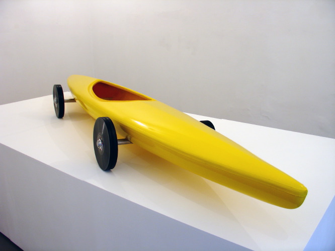 sculpture at Magazzino D'Arte Moderna, Rome - installation view - 2007