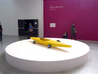 sculpture and music diffused at Palais de Tokyo, Paris - solo presentation. installation view - 2005
